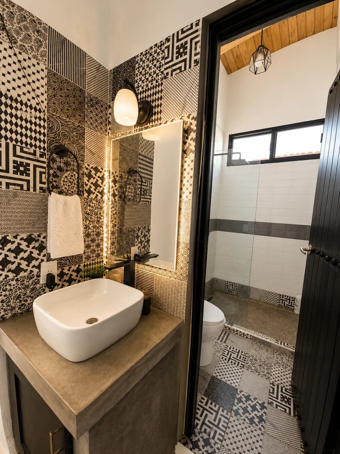 Baño de propiedad Dolores gestionada previamente en renta temporal